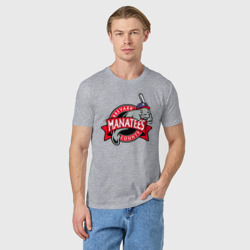 Мужская футболка хлопок Brevard County Manatees - baseball team - фото 2