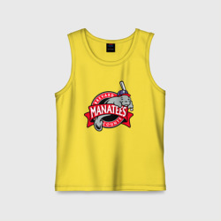 Детская майка хлопок Brevard County Manatees - baseball team