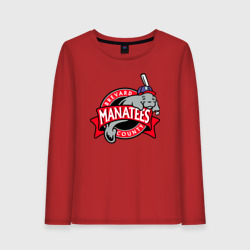 Женский лонгслив хлопок Brevard County Manatees - baseball team