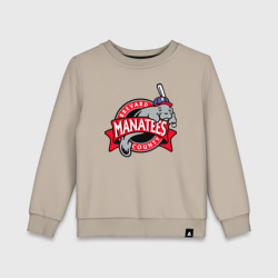 Детский свитшот хлопок Brevard County Manatees - baseball team