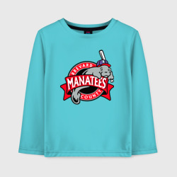 Детский лонгслив хлопок Brevard County Manatees - baseball team