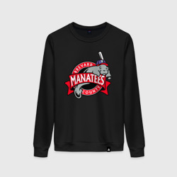 Женский свитшот хлопок Brevard County Manatees - baseball team