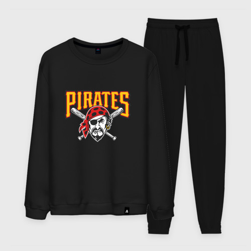 Мужской костюм хлопок Pittsburgh Pirates - baseball team, цвет черный