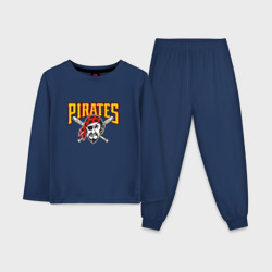 Детская пижама с лонгсливом хлопок Pittsburgh Pirates - baseball team