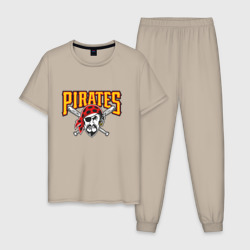 Мужская пижама хлопок Pittsburgh Pirates - baseball team