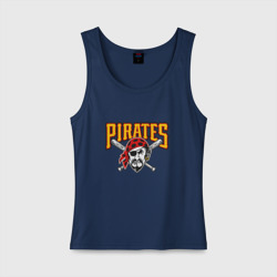 Женская майка хлопок Pittsburgh Pirates - baseball team