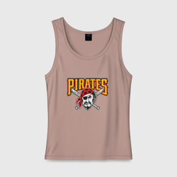 Женская майка хлопок Pittsburgh Pirates - baseball team