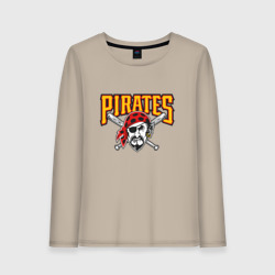 Женский лонгслив хлопок Pittsburgh Pirates - baseball team