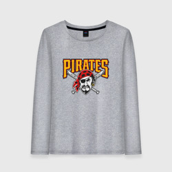 Женский лонгслив хлопок Pittsburgh Pirates - baseball team