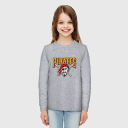 Детский лонгслив хлопок Pittsburgh Pirates - baseball team - фото 2