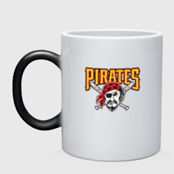 Кружка хамелеон Pittsburgh Pirates - baseball team