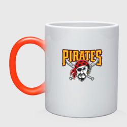 Кружка хамелеон Pittsburgh Pirates - baseball team