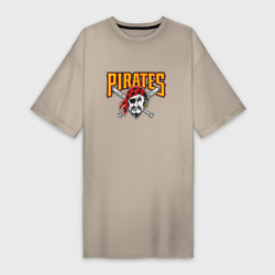 Платье-футболка хлопок Pittsburgh Pirates - baseball team