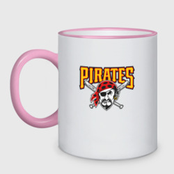 Кружка двухцветная Pittsburgh Pirates - baseball team