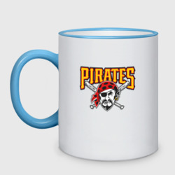 Кружка двухцветная Pittsburgh Pirates - baseball team