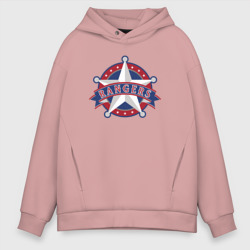 Мужское худи Oversize хлопок Texas Rangers - baseball team