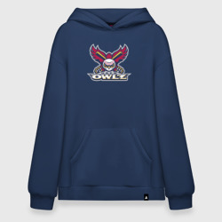 Худи SuperOversize хлопок Orem Owlz - baseball team