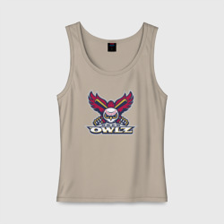 Женская майка хлопок Orem Owlz - baseball team