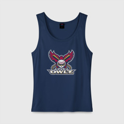 Женская майка хлопок Orem Owlz - baseball team