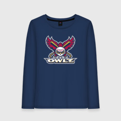 Женский лонгслив хлопок Orem Owlz - baseball team