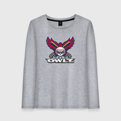 Женский лонгслив хлопок Orem Owlz - baseball team