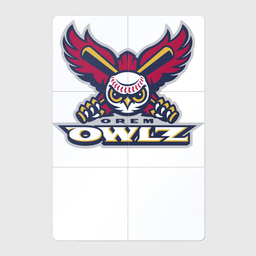 Магнитный плакат 2Х3 Orem Owlz - baseball team