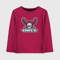 Детский лонгслив хлопок Orem Owlz - baseball team