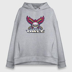 Женское худи Oversize хлопок Orem Owlz - baseball team