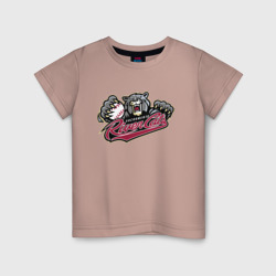 Детская футболка хлопок Sacramento river cats - baseball team