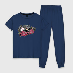 Женская пижама хлопок Sacramento river cats - baseball team