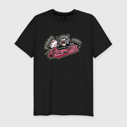 Мужская футболка хлопок Slim Sacramento river cats - baseball team
