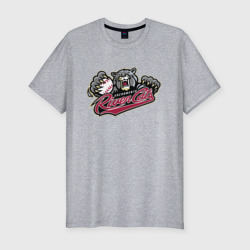 Мужская футболка хлопок Slim Sacramento river cats - baseball team