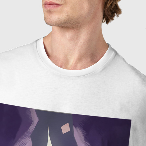 Мужская футболка хлопок Deltarune Vol.4, цвет белый - фото 6