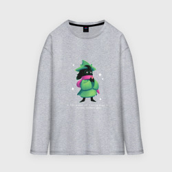 Женский лонгслив oversize хлопок Ralsei