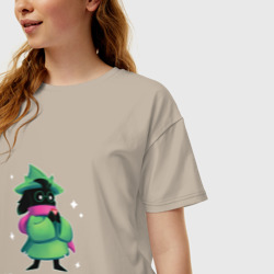 Женская футболка хлопок Oversize Ralsei - фото 2