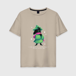 Женская футболка хлопок Oversize Ralsei