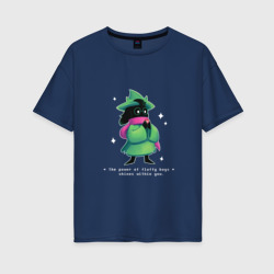 Женская футболка хлопок Oversize Ralsei