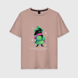 Женская футболка хлопок Oversize Ralsei