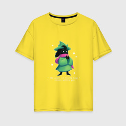 Женская футболка хлопок Oversize Ralsei