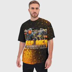 Мужская футболка oversize 3D Deep Rock Galactic Герои - фото 2