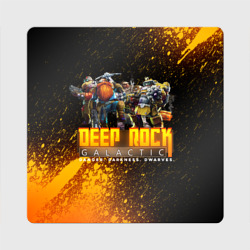 Магнит виниловый Квадрат Deep Rock Galactic Герои