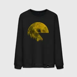 Мужской свитшот хлопок Pac-man moon Пакмен луна