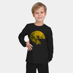 Детская пижама с лонгсливом хлопок Pac-man moon Пакмен луна - фото 2