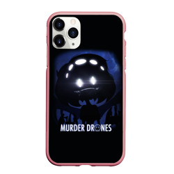 Чехол для iPhone 11 Pro Max матовый Murder Drones - Дроны-убийцы - Serial Designation v