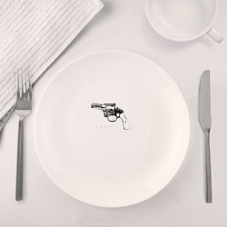 Набор: тарелка + кружка Andy Warhol revolver sketch - фото 2