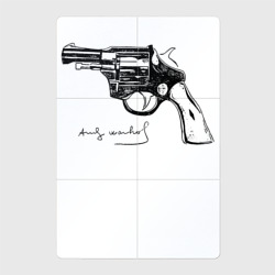 Магнитный плакат 2Х3 Andy Warhol revolver sketch