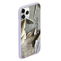 Чехол для iPhone 11 Pro матовый Underground - plaster - фото 2