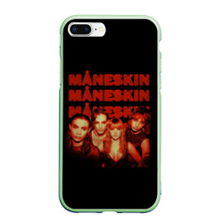 Чехол для iPhone 7Plus/8 Plus матовый Maneskin состав группы Манескин