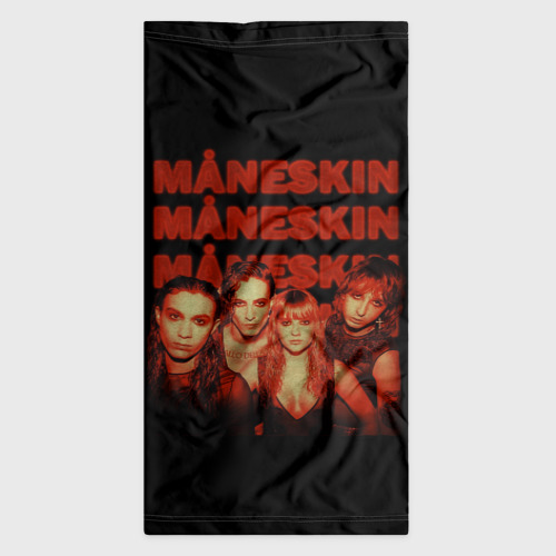 Бандана-труба 3D Maneskin состав группы Манескин, цвет 3D печать - фото 7