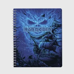Тетрадь Iron Maiden пираты в бездне морской